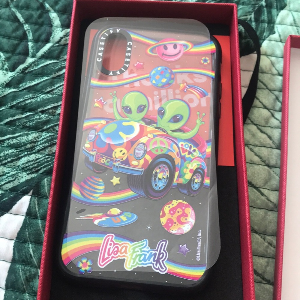 Lisa Frank x Casetify iPhone XS case